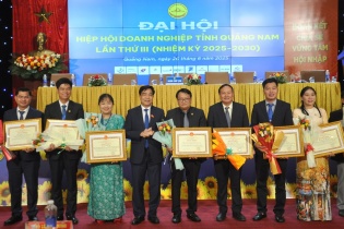 Ông Trần Quốc Bảo làm Chủ tịch Hiệp hội Doanh nghiệp tỉnh Quảng Nam