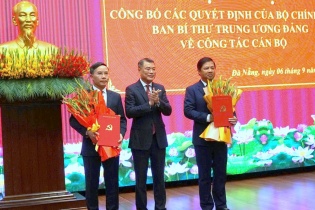 Đà Nẵng thay đổi nhân sự cấp cao, có Bí thư và Chủ tịch mới