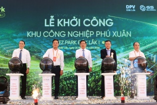Đắk Lắk khởi công Khu công nghiệp Phú Xuân, tổng vốn hơn 2.470 tỷ đồng
