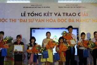 Đà Nẵng: Trao giải cuộc thi Đại sứ văn hóa đọc 2018
