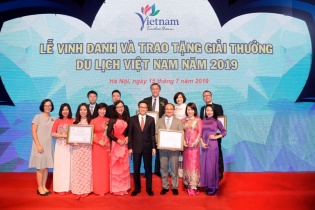 Lữ hành Saigontourist được vinh danh 4 Giải thưởng du lịch Việt Nam 2019