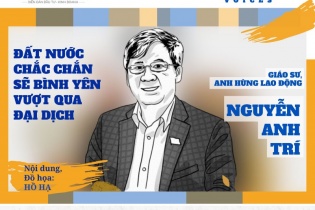 [Voices] Giáo sư Nguyễn Anh Trí: Đất nước chắc chắn sẽ bình yên, vượt qua đại dịch