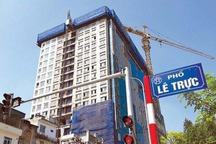 Hà Nội thành lập tổ công tác liên ngành xử lý công trình vi phạm 8B Lê Trực