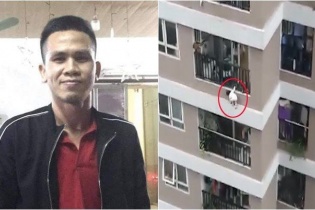 Hà Nội: Khen thưởng “người hùng” đỡ bé gái rơi từ tầng 12A