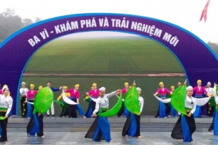 Khai màn Lễ hội du lịch Ba Vì "Khám phá và trải nghiệm mới"