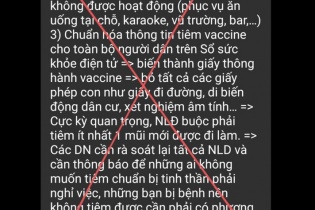 Hà Nội: Thông tin về cuộc họp chiều 9/9 lan truyền trên mạng là giả