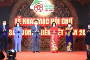 Khai mạc Hội chợ đặc sản vùng miền Việt Nam 2021