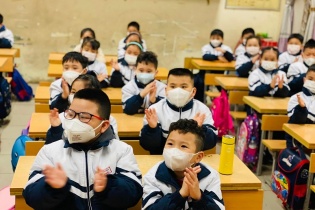 Hà Nội: Học sinh tiểu học, lớp 6 các huyện, thị xã đi học trở lại