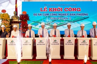 Hà Nội: Khởi công xây dựng Cụm công nghiệp Đan Phượng - giai đoạn 2