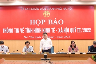 Hà Nội: GRDP quý II/2022 tăng 9,49%, cao hơn 1,4 lần kịch bản