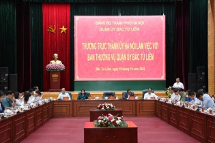 Hà Nội: Tạo điều kiện cho quận Bắc Từ Liêm phát triển nhanh, mạnh, bền vững hơn