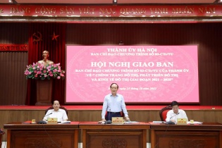 Hà Nội: Tăng cường chỉnh trang, hiện đại hóa đô thị 