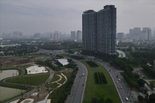Hà Nội phân luồng nút giao thông Mễ Trì - Lê Quang Đạo - Châu Văn Liêm