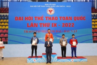 Đại hội thể thao toàn quốc năm 2022: Hà Nội nhất toàn đoàn môn vật với 11 HCV, 5 HCB, 7 HCĐ 