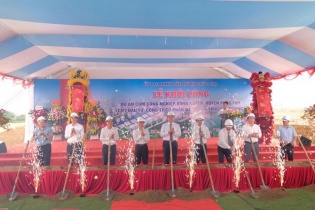 Khởi công Cụm công nghiệp Võng Xuyên, huyện Phúc Thọ