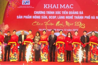 1.000 dòng sản phẩm nông sản, OCOP, làng nghề hội tụ tại Hà Nội chào xuân Quý Mão 2023 