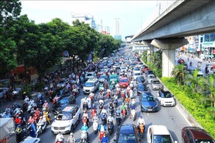 Mỗi ngày, Hà Nội tăng thêm 1.100 phương tiện cá nhân các loại