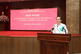 Hà Nội thúc tiến độ xây dựng chợ, công viên, vườn hoa nhà máy xử lý nước thải 