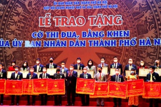 Hà Nội khen thưởng 62 doanh nghiệp có thành tích toàn diện 