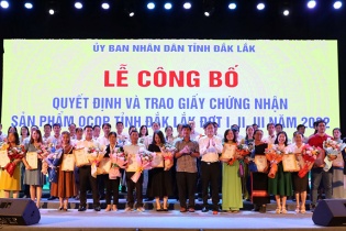 Các sản phẩm OCOP của tỉnh Đắk Lắk nhanh chóng khẳng định vị thế