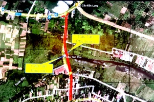 Hà Nội: Điều chỉnh mở rộng mặt cắt ngang dự án cầu Tân Phú bắc qua sông Đáy