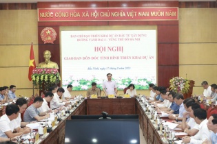 Triển khai Dự án đường Vành đai 4 - Vùng Thủ đô Hà Nội: Công tác giải phóng mặt bằng gặp khó khăn