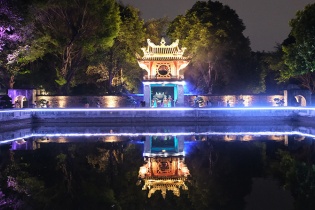 [Ảnh] Sắp “trình làng” tour đêm ngập tràn ánh sáng, âm thanh và cảm xúc tại Văn Miếu-Quốc Tử Giám 