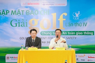 Giải Golf Chung tay vì an toàn giao thông lần thứ 4 quy tụ 220 golfer