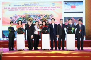 Hà Nội: Khai mạc Lễ hội vinh danh làng nghề năm 2023