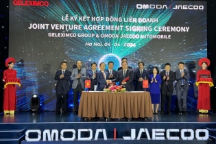 Liên doanh Geleximco và Omoda&Jaecoo đầu tư nhà máy sản xuất ô tô trị giá hơn 800 triệu USD