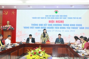 Hà Nội công bố 150 sản phẩm, dịch vụ được "Người tiêu dùng yêu thích" năm 2024