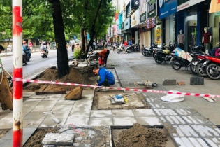 Từ 22/1, Hà Nội tạm dừng đào đường phục vụ nhu cầu đi lại của người dân dịp Tết