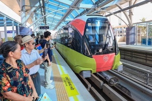 6 tháng, metro Nhổn - ga Hà Nội phục vụ gần 3,4 triệu lượt hành khách