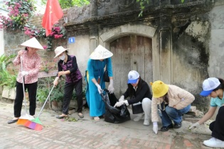 Gần 200 doanh nghiệp chung tay bảo vệ môi trường tại Làng cổ Đường Lâm