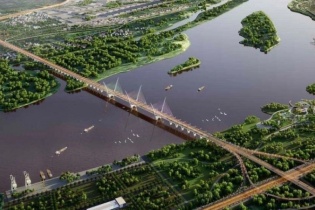 Hà Nội phê duyệt phương án tuyến, vị trí công trình cầu Tứ Liên tỷ lệ 1/500