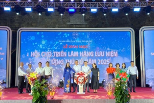 100 gian hàng tham gia Hội chợ triển lãm hàng lưu niệm, quà tặng Thủ đô năm 2025