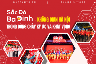 [Ảnh] “Sắc đỏ Ba Đình” - Không gian Hà Nội trong dòng chảy ký ức và khát vọng