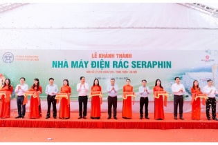 Hà Nội khánh thành Nhà máy điện rác Seraphin - Amaccao hiện đại hàng đầu Đông Nam Á Hà Nội khánh thành Nhà máy điện rác Seraphin - Amaccao hiện đại hàng đầu Đông Nam Á