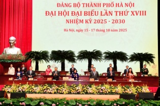 Khai mạc phiên trù bị Đại hội đại biểu Đảng bộ Thành phố Hà Nội lần thứ XVIII