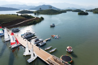 Flamingo Yachting Club nâng tầm du lịch Hồ Núi Cốc (Thái Nguyên)