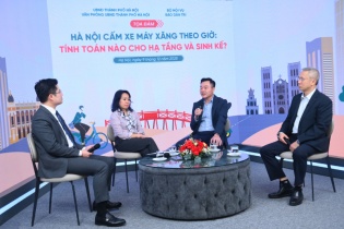 Hà Nội chuẩn bị gì cho lộ trình cấm xe máy xăng theo giờ?