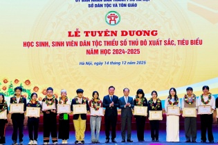 Hà Nội tuyên dương 200 học sinh, sinh viên dân tộc thiểu số xuất sắc