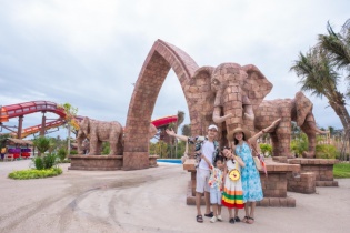 Cú đúp kỷ lục đưa Công viên nước Sun World Vũng Tàu thành điểm chơi xuân hot bậc nhất Nam bộ