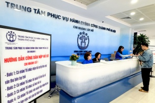 Hà Nội hướng tới 95% hồ sơ thủ tục hành chính giải quyết trực tuyến