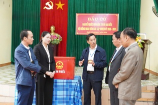 Thái Nguyên rà soát công tác diễn tập bầu cử trước ngày 15/3