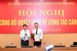 Bổ nhiệm ông Nguyễn Trọng Minh làm Phó Chánh Văn phòng UBND TP. Hà Nội