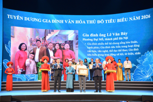 Hà Nội tuyên dương 126 Gia đình văn hóa tiêu biểu Thủ đô