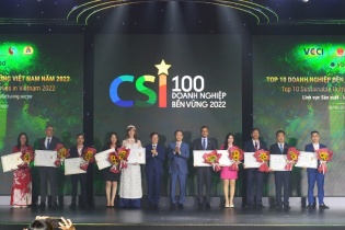 Công bố top 100 nghiệp bền vững tại Việt Nam năm 2022