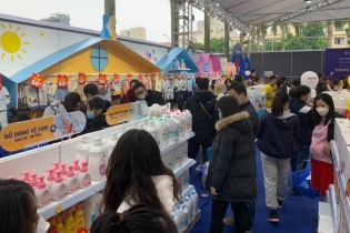 Hơn 100 thương hiệu lớn đổ bộ lễ hội mẹ bầu và em bé 2022