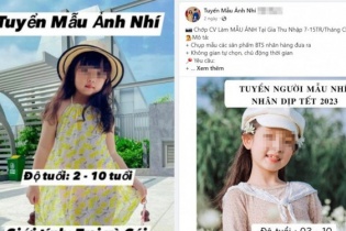 Cảnh báo thủ đoạn lừa đảo "Tuyển mẫu nhí chụp ảnh làm đại diện thương hiệu"